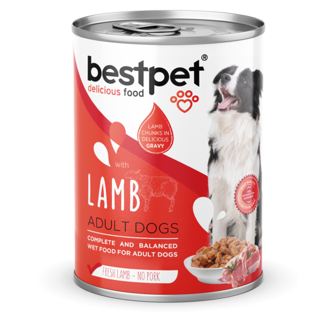 Bestpet Dog with Lamb 400g