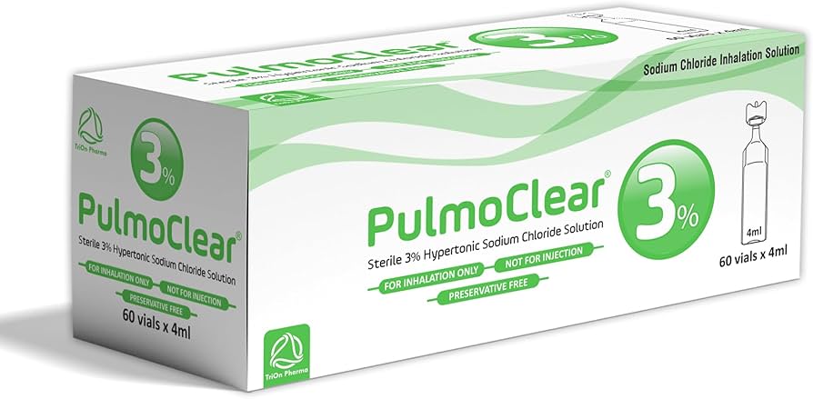 PULMOCLEAR 3% Hypertonic Inhalation Solution 4ml UD