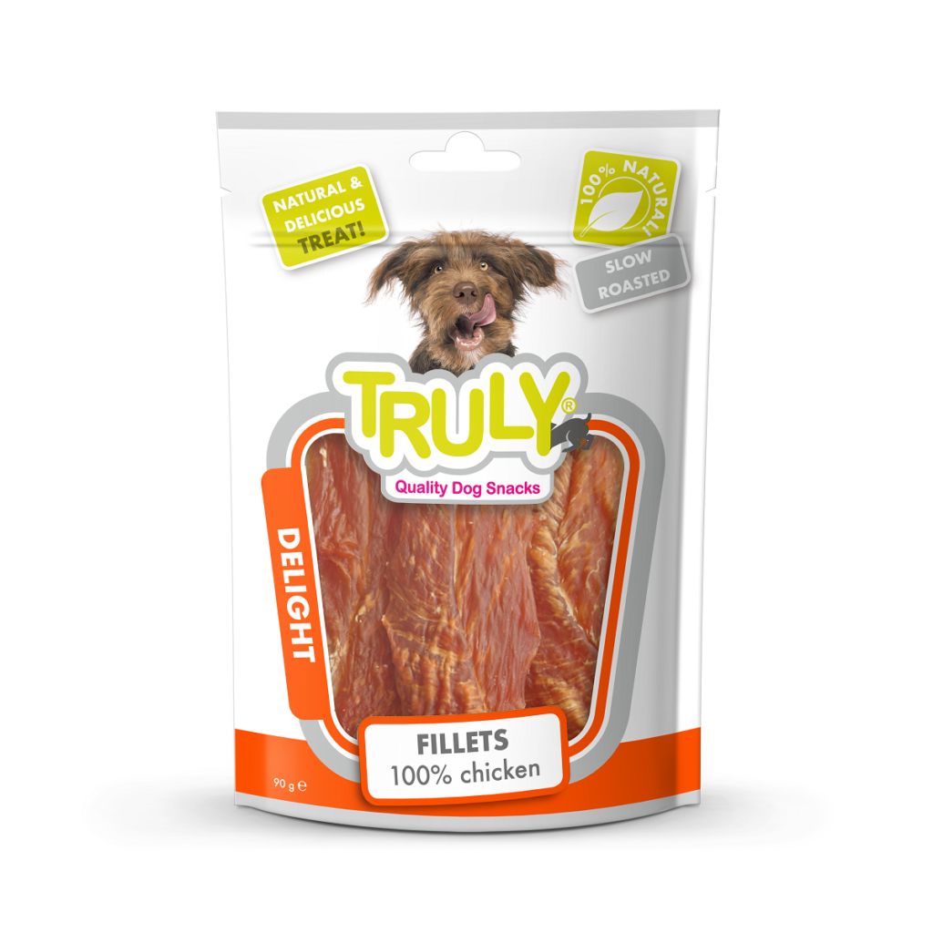 Truly Chicken Fillets For Dog 90g