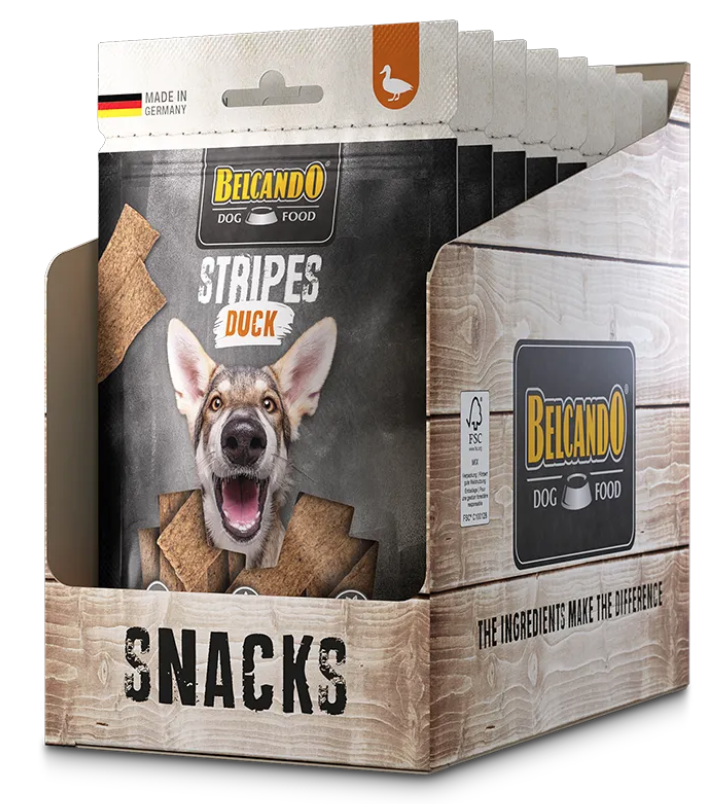 Belcando Stripes Duck Treats 70g