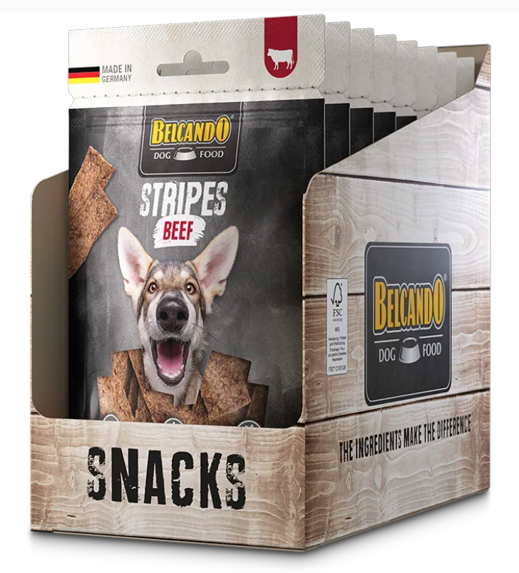 Belcando Stripes Beef Treats 70g