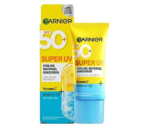 Garnier SPF50 Super UV Cooling Watergel Sunscreen 30ml