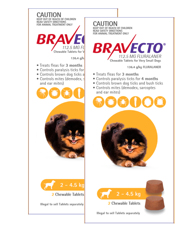 Bravecto Dog Tab – XS
