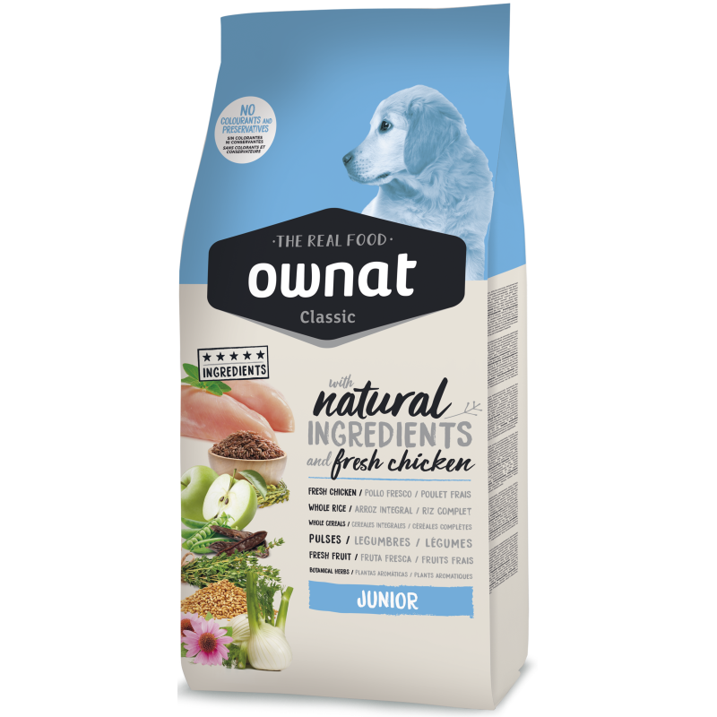 Ownat Classic Junior Dog Food 15kg