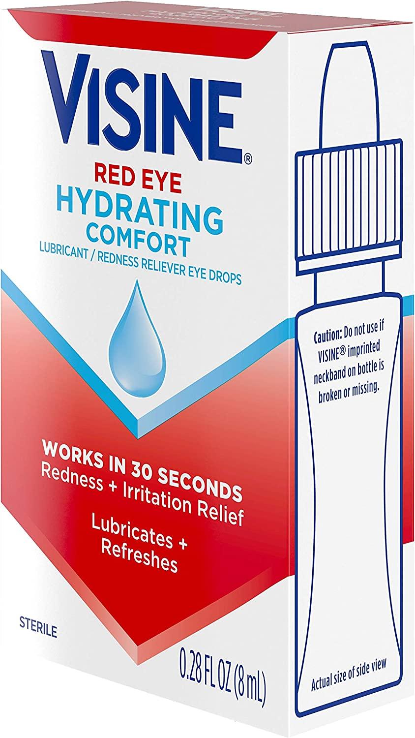 Visine Red Eye Hydrating Comfort Drops 15ml
