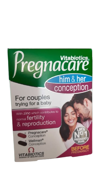 Vitabiotics Pregnacare Him & Her Conception - 60 Tablets