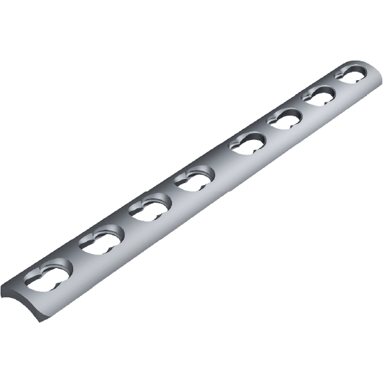 1/3RD Tubular Locked Plate