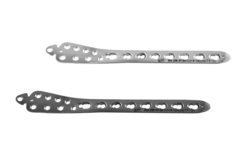 Distal Medial Tibia Multiple Locked Plate (Left)