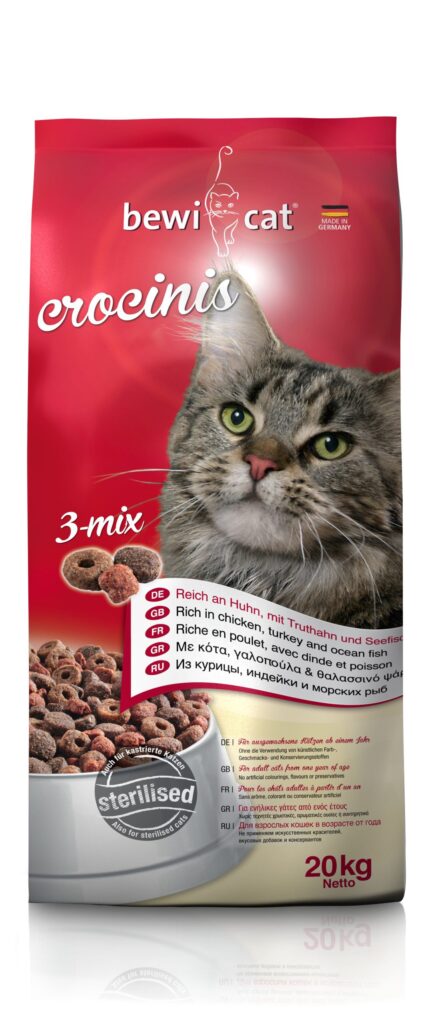 Bewi Cat Crocinis 3 Mix 20Kg