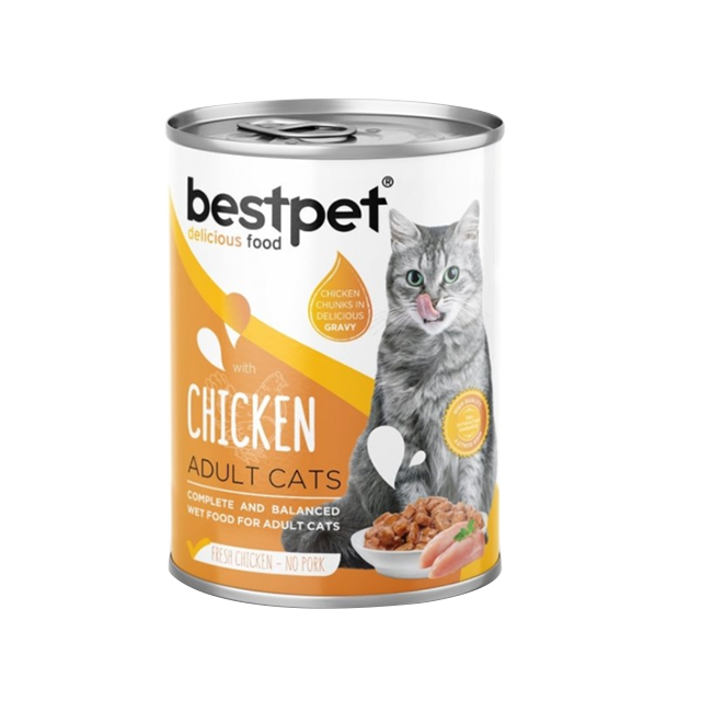 Bestpet Cat with Chicken 400g