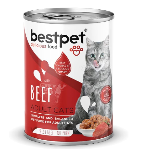 Bestpet Cat with Beef 400g