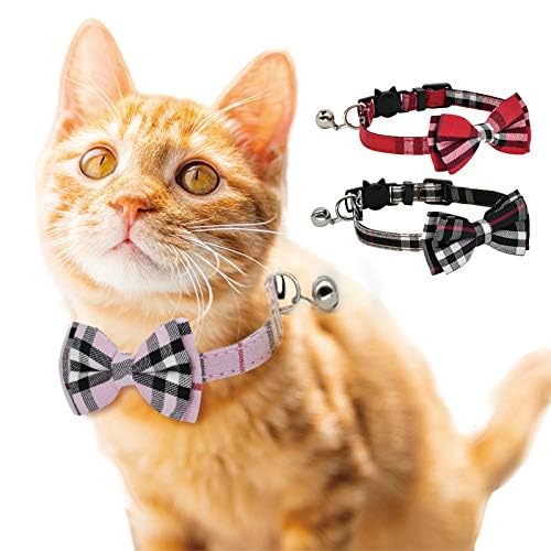Chik Cat Collar with Bowtie ALBB-06