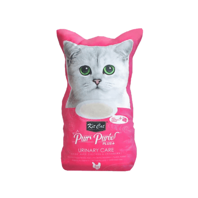 Kit Cat Plush Toy with Catnip – Pink
