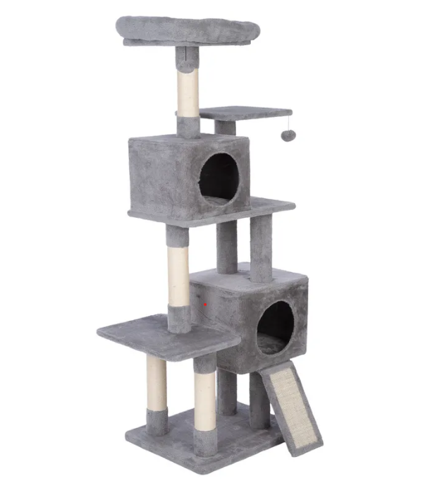 Chik Cat Tree Light Grey CT-71