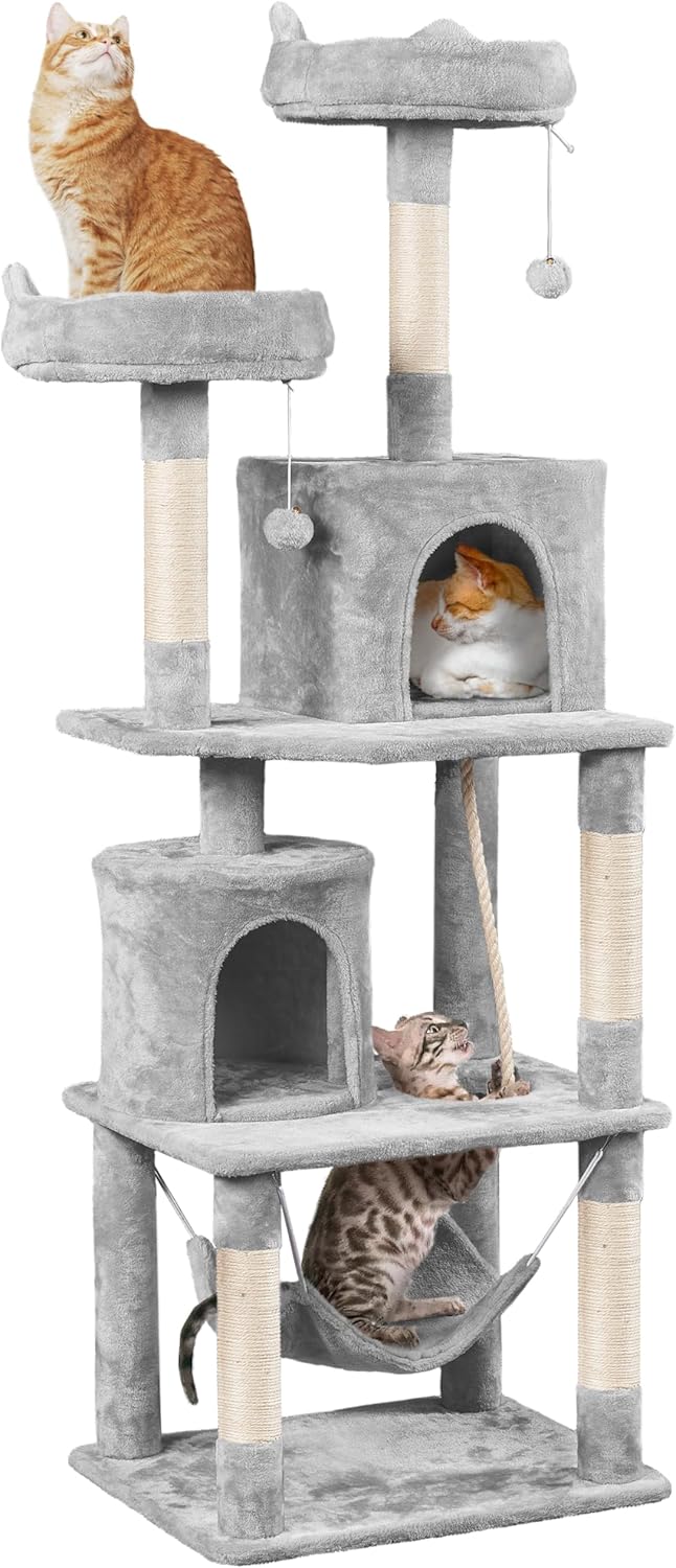 Chik Cat Tree Light Grey M80-35