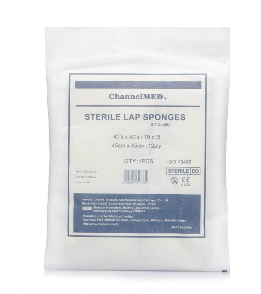 Sterile Abdominal X-Ray Swabs 45×45cm 12 Ply 1’s