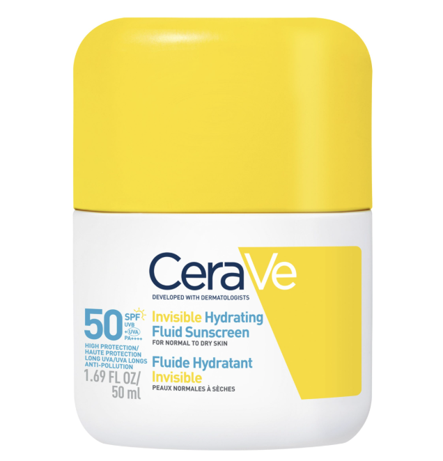 CeraVe Invisible Hydrating Fluid Sunscreen SPF50+ 50ml