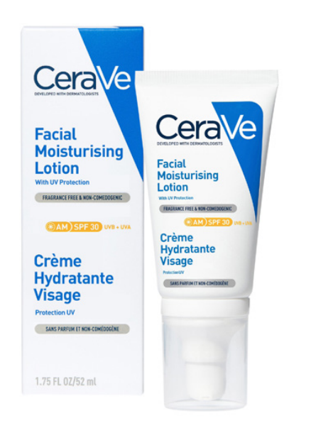 CERAVE AM SPF 30 FACIAL MOISTURIZING LOTION 52ML