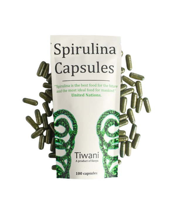 Tiwani Spirulina Capsules 100's