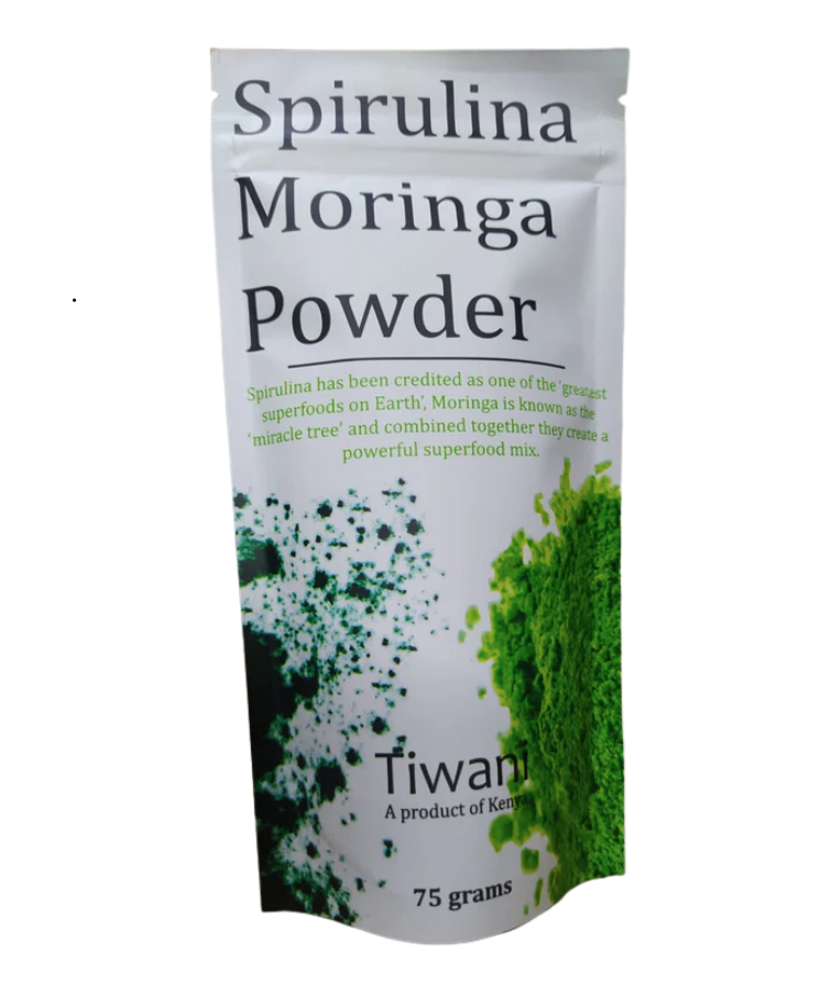 Tiwani Spirulina Moringa Powder 75g