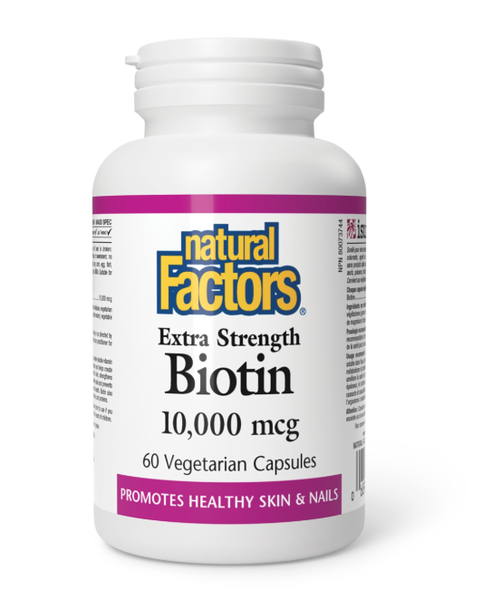 Natural Factors Biotin 10,000mcg Capsules 60's