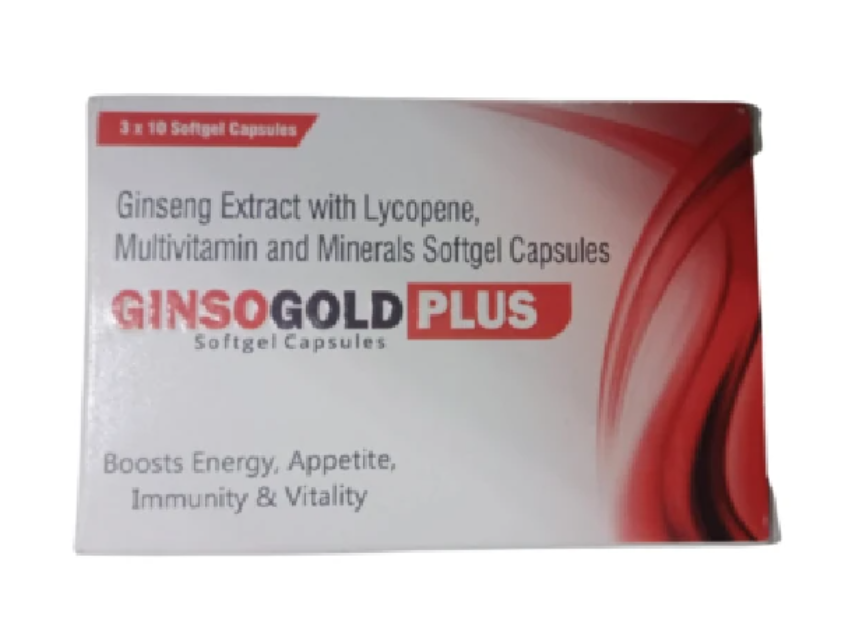 Ginsogold Plus Capsules 30s