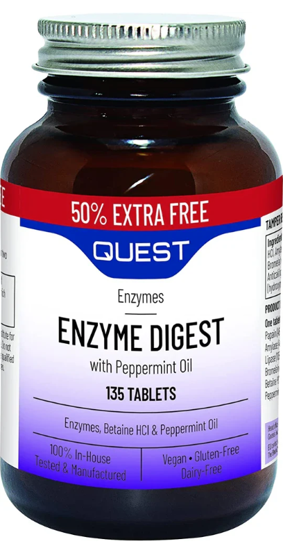 QUEST RANGE Enzyme Digest 90's Bonus Pack 135's